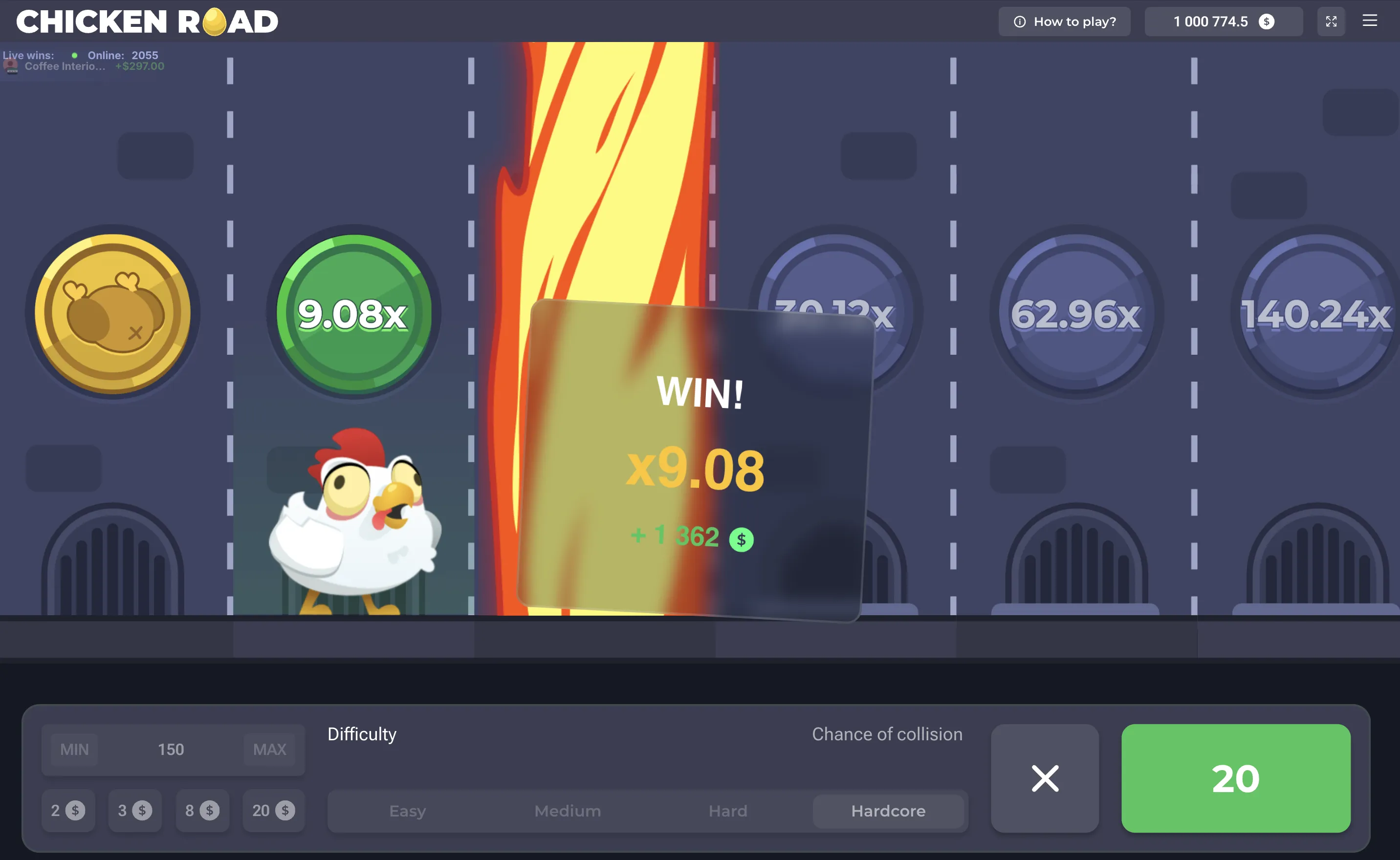 Chicken Road demo vs real money version